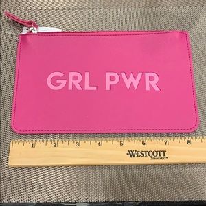 GRL PWR Cosmetic Bag. NEW. No rips or stains.